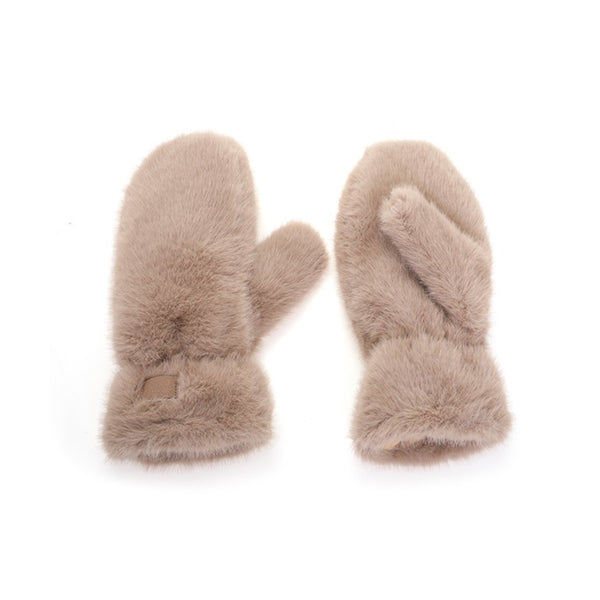 Beige Wanten