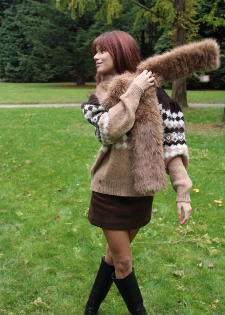 Dolce Sciarpa Nocciola