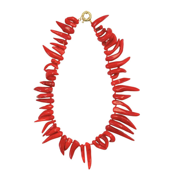 bloedkoraal ketting halsketting