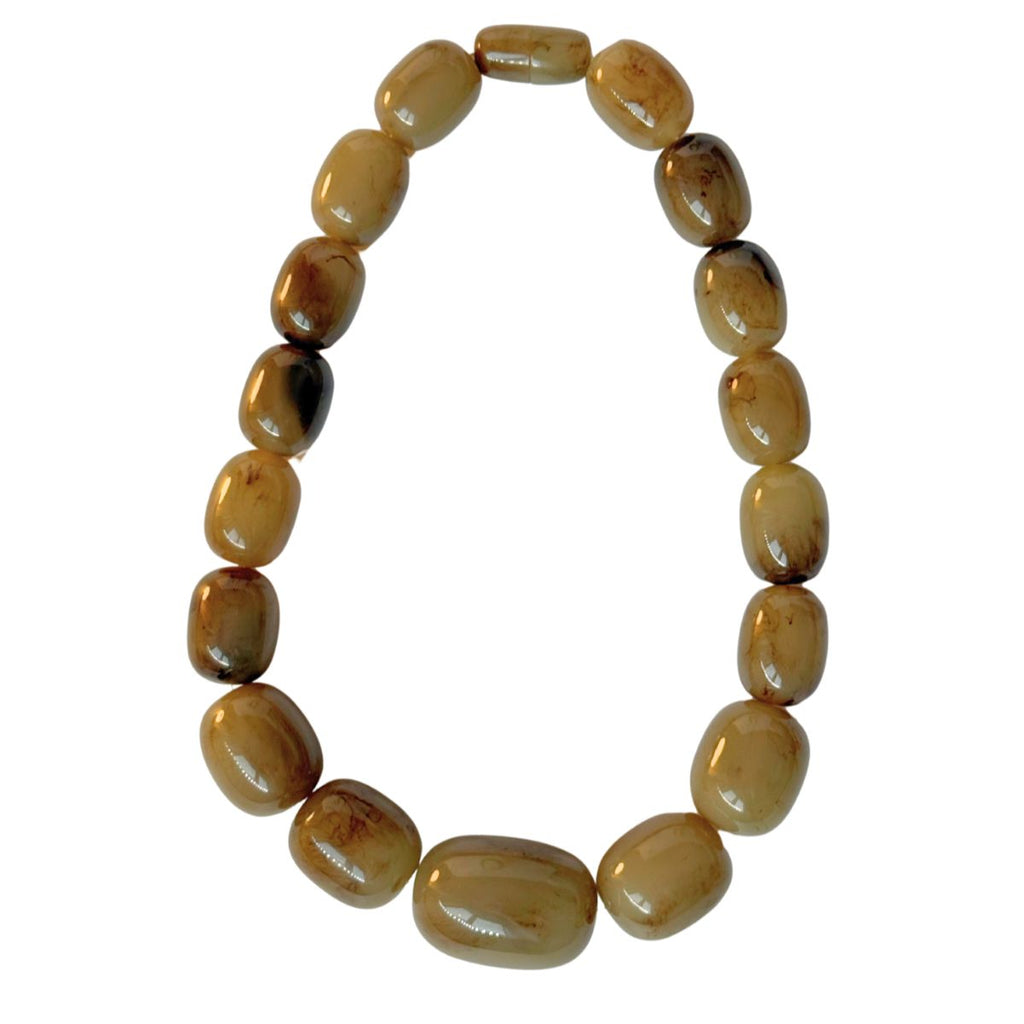 Dolce Beads “Caramelo Glow'' Ketting