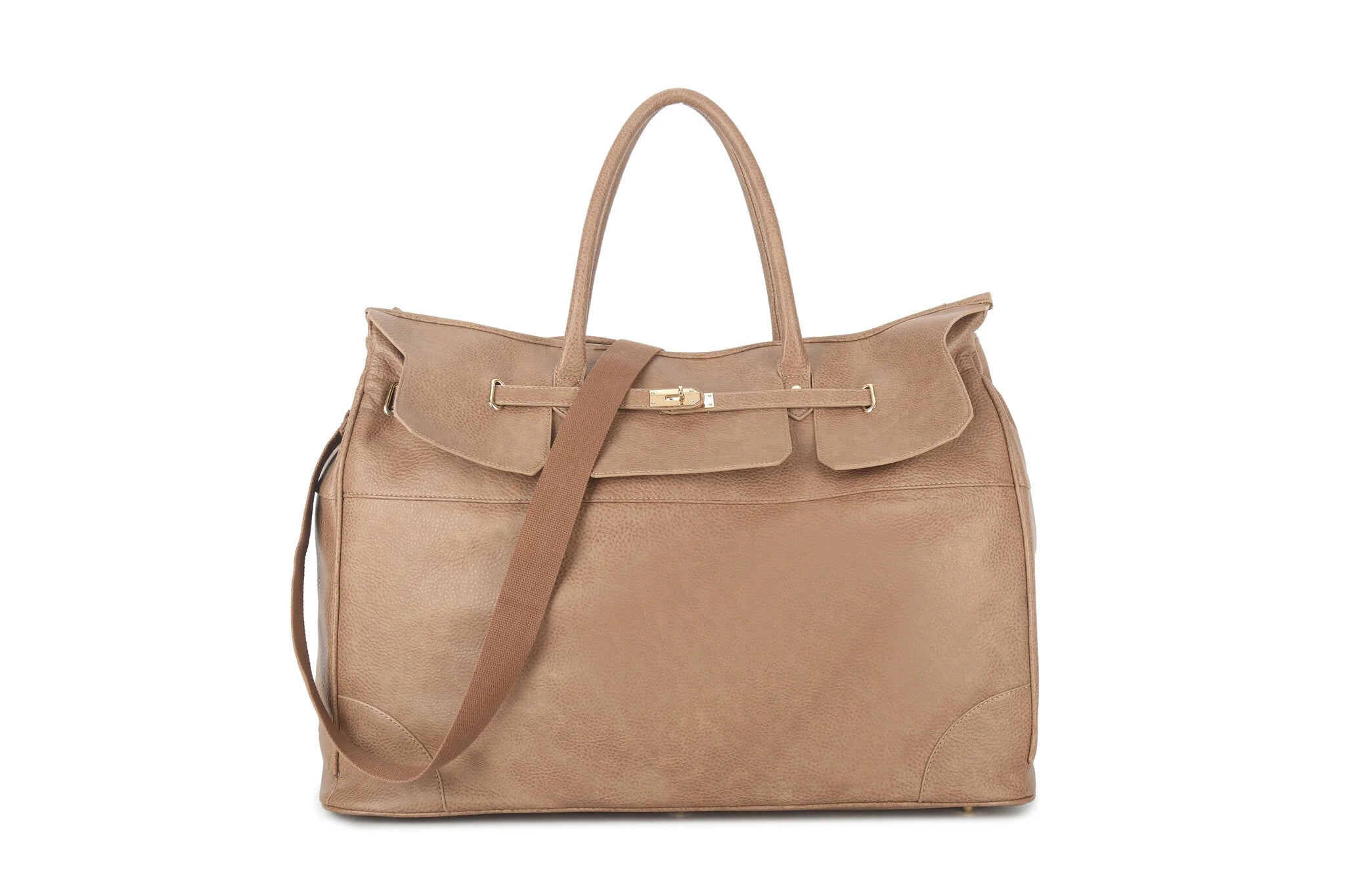 Bruin Schoudertas Handtas